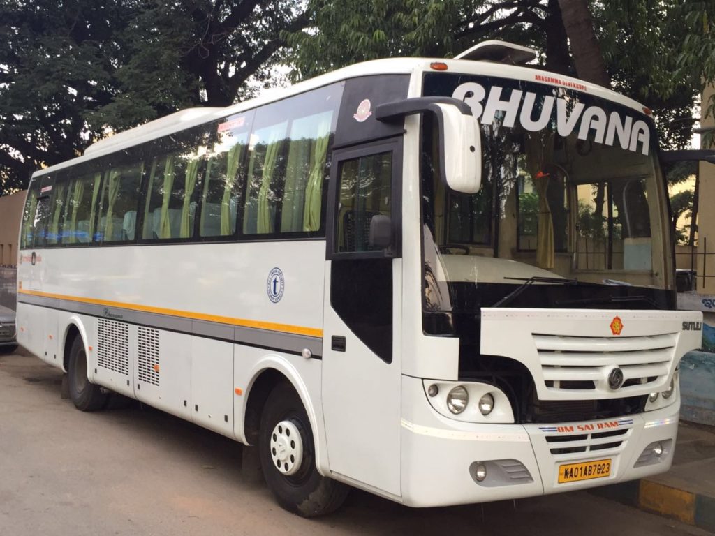 Bus Rental Bangalore - Hire Minibus for outstation 