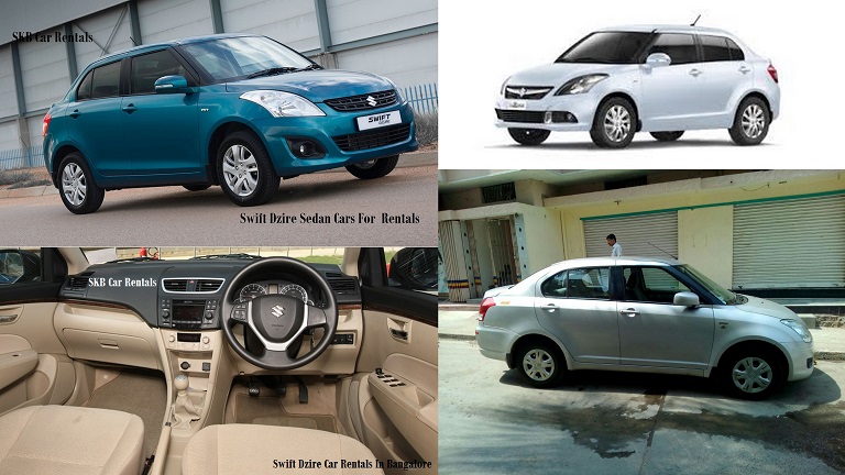 swift dzire car for rent in bangalore