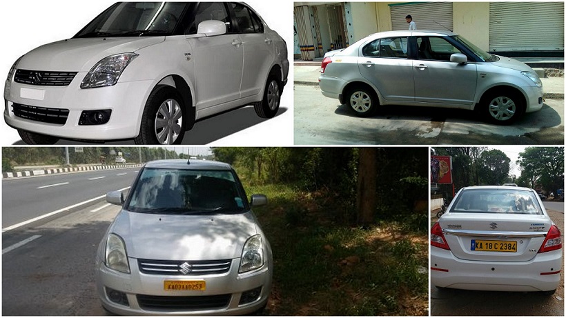 Dzire airport Taxi for Hire in Bangalore for outstation trip